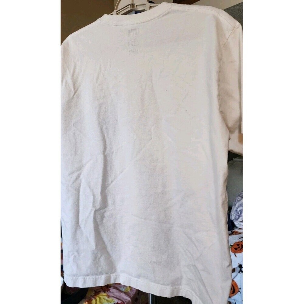 Uniqlo Marvel X Jason Polan Avengers Mens T-Shirt‎ Large White Cotton D25 Nice - Picture 6 of 6